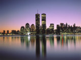 Skyline at Night, NYC, NY Photographic Print by Henryk T. Kaiser