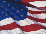 Close-up of American Flag Photographic Print by Eunice Harris