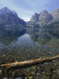 Jenny Lake, Grand Teton National Park, WY Fotografisk tryk af Allen Russell