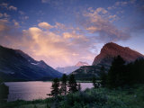 Sunrise Over Landscape, Glacier National Park, MT Photographic Print by Donald B. Grall