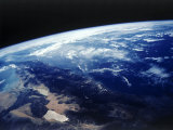 Satellite Image of California Photographic Print by Robert Marien