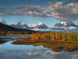 Wyoming, Grand Teton NP, Snake River Lámina fotográfica por Bob Winsett