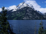 Mountain and Lake, Grand Teton National Park, WY Photographic Print by Chris Rogers