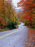 Hollywood Rd at Route 28, Adirondack Mountains, NY Photographic Print by Jim Schwabel