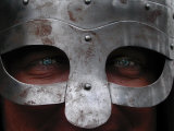 Viking Reenactor, Medieval Fair, FL Photographic Print by Pat Canova