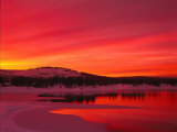 Sunset at Boca Reservoir, Truckee, CA Photographic Print by Kyle Krause