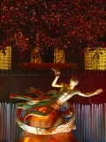 Prometheus Statue, Rockefeller Center, NYC, NY Photographic Print by Walter Bibikow