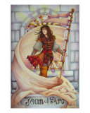 Jeanne d'Arc Reproduction procédé giclée par Teri Rosario