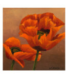 Oriential Poppies 3 Giclee Print by Wendy Kroeker (Erhardt)