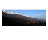 Himalayas rise above Dharamsala Photographic Print by Shmuel Thaler