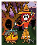 La Bruja Bella - The Beautiful Witch Photographic Print by Ladislao Loera