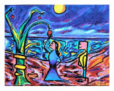 Adam And Eve Giclee Print by Robert James