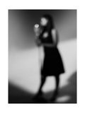 Singer 1 Bw Photographic Print by John Gusky