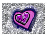 Heart In Silver Photographic Print by Pepita Selles