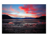 MO-11A Snowy Sunset Photographic Print by Luke Kneale