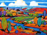 Southwest Fauve Landscape Lámina giclée por Patty Baker Southwest Fauve Landscape Lámina giclée por Patty Baker
