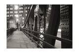Chicago Bridge Over River Photographic Print by Patrick Warneka