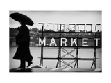 Seattle Rain Photographic Print by John Gusky