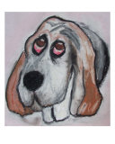Vincent The Dog II Giclee-trykk av Janel Bragg Vincent The Dog II Giclee-trykk av Janel Bragg