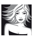Evianne Photographic Print by Micheline Kanzy