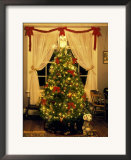 Decorated Christmas Tree Displays in Window, Oregon, USA Print by Steve Terrill Decorated Christmas Tree Displays in Window, Oregon, USA Print by Steve Terrill