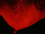 Kimanura Volcano Erupting Photographic Print by Chris Johns