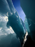 Wolf Creek Flows Through Perennial Ice Sheets Known as Aufeis Photographic Print by Raymond Gehman