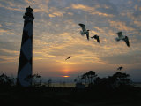 Phare du poste d'observation du Cap se profilant sur le ciel Photographie par Stephen Alvarez