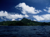 Vue pittoresque du Samoa américain Photographie par Wolcott Henry