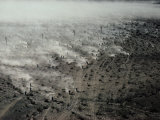 Motorcyclists Cross Desert Sands in a Race Between Barstow and Las Vegas Photographic Print by Walter Meayers Edwards