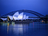 Harbor and Sydney Opera House Fotografie-Druck von Sam Abell