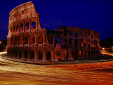Night View of the Colosseum Photographic Print by Winfield Parks