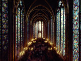 Sainte-Chapelle Cathedral Interior Photographic Print by James L. Stanfield