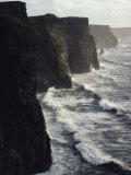 Waves Pound the Cliffs of Moher Photographic Print by Cotton Coulson
