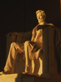 Abraham Lincoln Statue in Lincoln Memorial, Washington, D.C. Photographic Print by Richard Nowitz