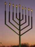 National Menorah, Elipse, Washington, D.C. Photographic Print by Richard Nowitz