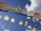 Prayer Flags Flying in Bhutan Photographic Print by Michael Melford