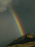 Rainbow over the Chisos Mountains Photographic Print
