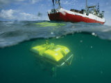 An Unmanned Submersible Conducts Research in the Black Sea Photographie par Randy Olson