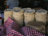 Tortillas Sold at an Outdoor Stand Fotografie-Druck von Gina Martin