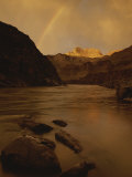 A Rainbow over the Colorado River in Grand Canyon National Park Photographic Print by Dugald Bremner