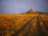 Scenic View of Western Nebraska Landscape Along the Oregon Trail Photographic Print by Michael S. Lewis