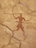 Art préhistorique sur les rochers de Tassili-n-Ajjer Photographie par Thomas J. Abercrombie