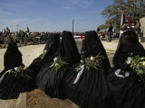 A Civil War-Era Funeral is Recreated for a Crew Lost on the Hunley Photographic Print by Ira Block
