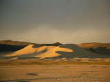 Twilight View of Large Sand Dune in Austin, Nevada Photographic Print by Kate Thompson