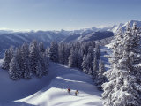 Cross-Country Skiing in Aspen, Colorado Photographie par Annie Griffiths Belt