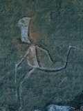 Detail of a San Mural Depicting a Running Man with a Large Head Lámina fotográfica por Kenneth Garrett Detail of a San Mural Depicting a Running Man with a Large Head Lámina fotográfica por Kenneth Garrett