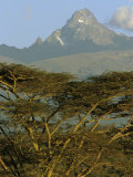 A View of Mount Kenya from Near Karatina Photographie par Michael S. Lewis