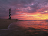 The 198-Foot Tall Lighthouse on Cape Hatteras Photographie par Steve Winter
