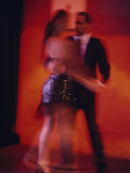 A Couple Dancing the Tango Photographic Print by Pablo Corral Vega
